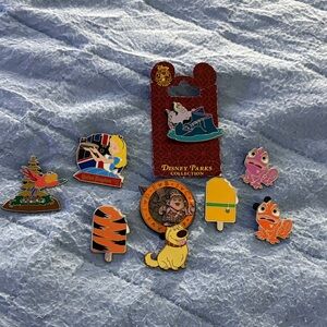 Disney Parks Collection Vibrant Pin lot le lr mystery and more